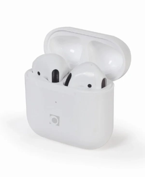 Gembird Valletta In-ear Bluetooth Handsfree Ακουστικά με Θήκη Φόρτισης Λευκά TWS-MLA-GW