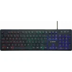 Gembird KB-UML-02 Gaming Πληκτρολόγιο με RGB φωτισμό (Αγγλικό US)
