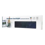 Gembird KB-UML-02 Gaming Πληκτρολόγιο με RGB φωτισμό (Αγγλικό US) - Image 5