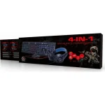 Gembird Ghost Gaming Πληκτρολόγιο με RGB φωτισμό (Αγγλικό US) GGS-UMGL4-02 - Image 2