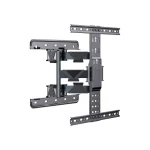 Gembird WM-65ST-01 Βάση Τηλεόρασης Τοίχου με Βραχίονα έως 65" και 36kg Μαύρο