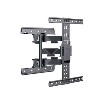 Gembird WM-65ST-01 Βάση Τηλεόρασης Τοίχου με Βραχίονα έως 65" και 36kg Μαύρο