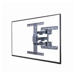 Gembird WM-65ST-01 Βάση Τηλεόρασης Τοίχου με Βραχίονα έως 65" και 36kg Μαύρο - Image 4