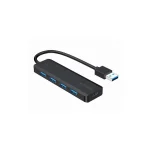 Gembird Hub 4 Θυρών USB 3.1 με σύνδεση USB-A UHB-U3P4P-02