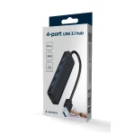 Gembird Hub 4 Θυρών USB 3.1 με σύνδεση USB-A UHB-U3P4P-02 - Image 4