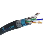 Extralink S/FTP Cat.5e (Gigabit) Καλώδιο Δικτύου Ethernet εξωτερικού χώρου χωρίς ακροδέκτες 305m Μαύρο EX.16262 - Image 5