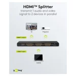 Goobay HDMI Splitter 58481 - Image 2