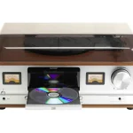 Denver MRD-52 111201210020 Βαλιτσάκι Πικάπ με Προενίσχυση και Ενσωματωμένα Ηχεία Καφέ 2393958 - Image 8
