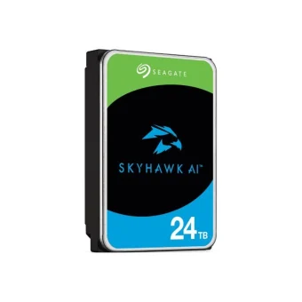 Seagate SkyHawk AI 24TB HDD Σκληρός Δίσκος 3.5" SATA III 7200rpm με 512MB Cache για Desktop ST24000VE002