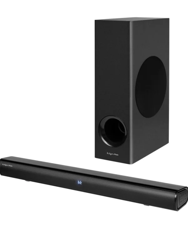 Kruger & Matz Planet 2.1 Soundbar 2.1 Bluetooth και HDMI 16W με Τηλεχειριστήριο Μαύρο KM0575