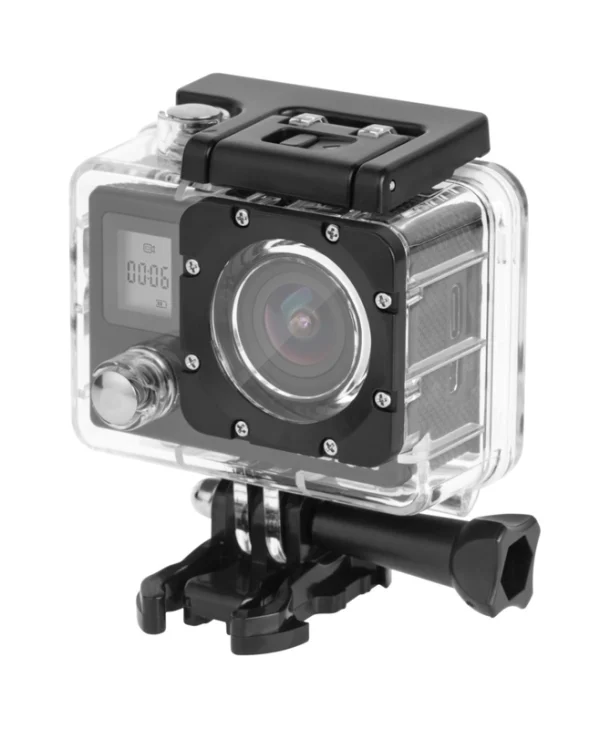 64GB Action Camera 4K Ultra HD Υποβρύχια (με Θήκη) και Wi-Fi Μαύρη KM0291