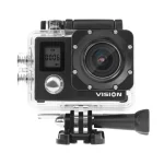 64GB Action Camera 4K Ultra HD Υποβρύχια (με Θήκη) και Wi-Fi Μαύρη KM0291 - Image 2