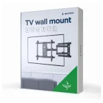 Gembird WM-80ST-05 Βάση Τηλεόρασης Τοίχου με Βραχίονα έως 80" και 50kg Μαύρο - Image 3