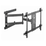 Gembird WM-80ST-05 Βάση Τηλεόρασης Τοίχου με Βραχίονα έως 80" και 50kg Μαύρο - Image 4