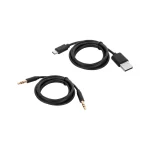 Kruger & Matz F7A Ασύρματα / Ενσύρματα Over Ear Ακουστικά με 16 ώρες Λειτουργίας Μαύρα KM0655 - Image 6