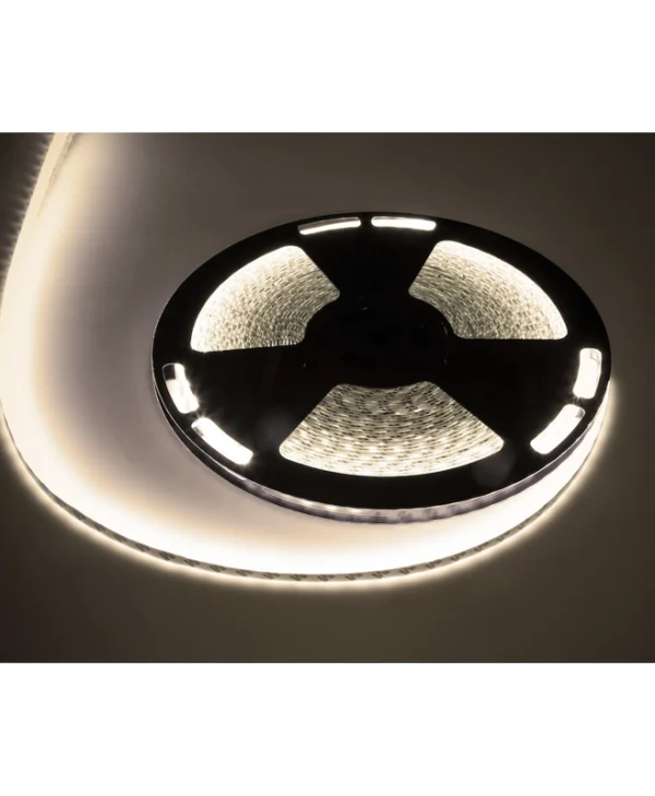 Rebel Αδιάβροχη Ταινία LED Τηλεόρασης 12V Φυσικό Λευκό Φως 25m LED0173-2