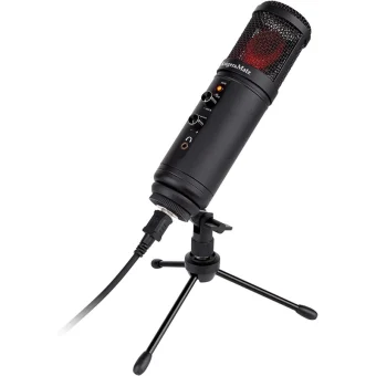 Kruger & Matz Warrior GV-100 Μικρόφωνο USB Επιτραπέζιο LEC-KM0765