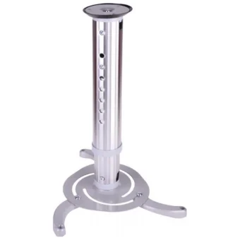Cabletech Βάση Projector Οροφής UCH0102 με Μέγιστο Φορτίο 10kg Ασημί