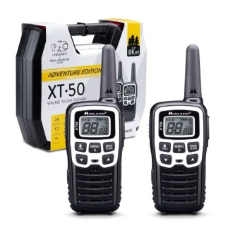 Midland XT50 Adventure Ασύρματος Πομποδέκτης PMR με Μονόχρωμη Οθόνη Σετ 2τμχ C1178.03