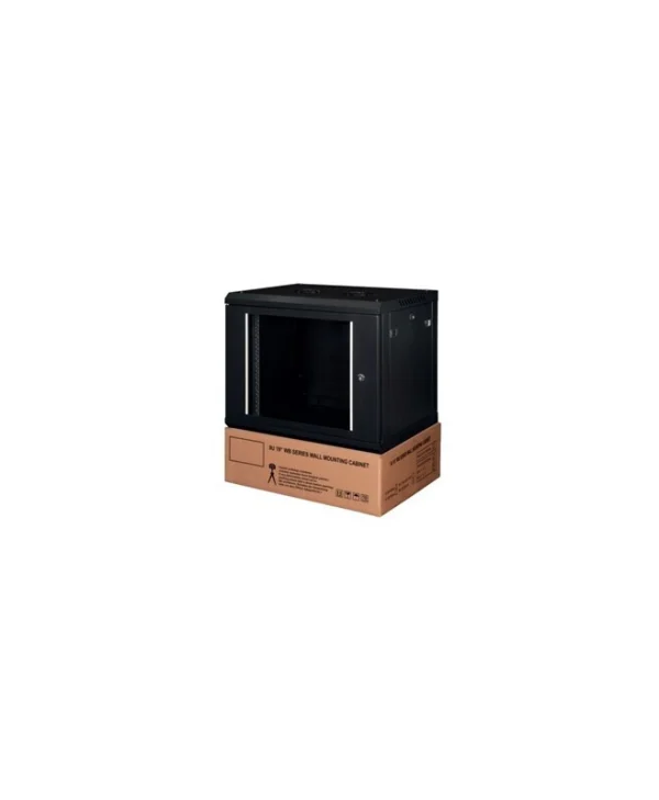 Steel Επιτοίχια Καμπίνα Rack 15U Γκρι STEEL-15U6045-BL-F STEEL-12U6045-BL-F