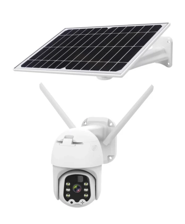 Kruger & Matz Connect C90 IP Κάμερα Παρακολούθησης Wi-Fi Full HD 1080p Αδιάβροχη Μπαταρίας με Ηχείο και Φακό 2.4mm KM2213