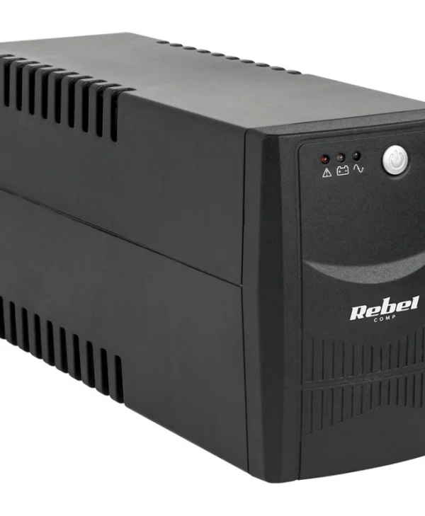 Rebel Micropower 600 UPS Off-Line 600VA 360W με 2 Schuko Πρίζες KOM0551