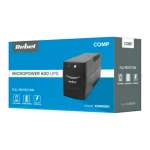 Rebel Micropower 600 UPS Off-Line 600VA 360W με 2 Schuko Πρίζες KOM0551 - Image 2