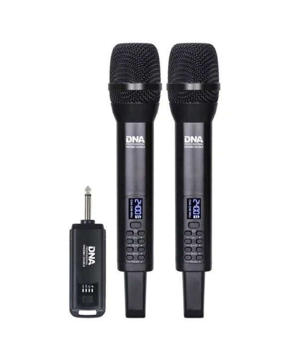 DNA FREEMIC DOUBLE Σετ Ασύρματο Μικρόφωνο Χειρός για Φωνητικά 5908249822245