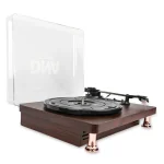 DNA TT1 Πικάπ με Belt Drive, Προενίσχυση και Ενσωματωμένα Ηχεία Καφέ 5908249816336 - Image 4