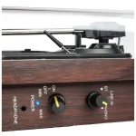 DNA TT1 Πικάπ με Belt Drive, Προενίσχυση και Ενσωματωμένα Ηχεία Καφέ 5908249816336 - Image 7