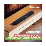 Hisense HS2000 Soundbar 2.1 Bluetooth και HDMI 240W με Τηλεχειριστήριο Μαύρο - Image 7
