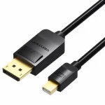 Vention Cable DisplayPort male - mini DisplayPort male 3m Μαύρο (HAABI) - Image 2