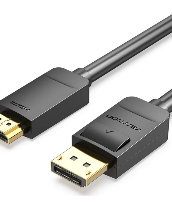 Vention Cable DisplayPort male - HDMI male 2m Μαύρο (HADBH)