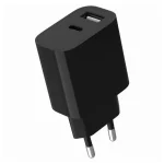 Gembird Φορτιστής Χωρίς Καλώδιο με Θύρα USB-A και Θύρα USB-C Μαύρος (TA-UC-2AC12-01-BK) - Image 2