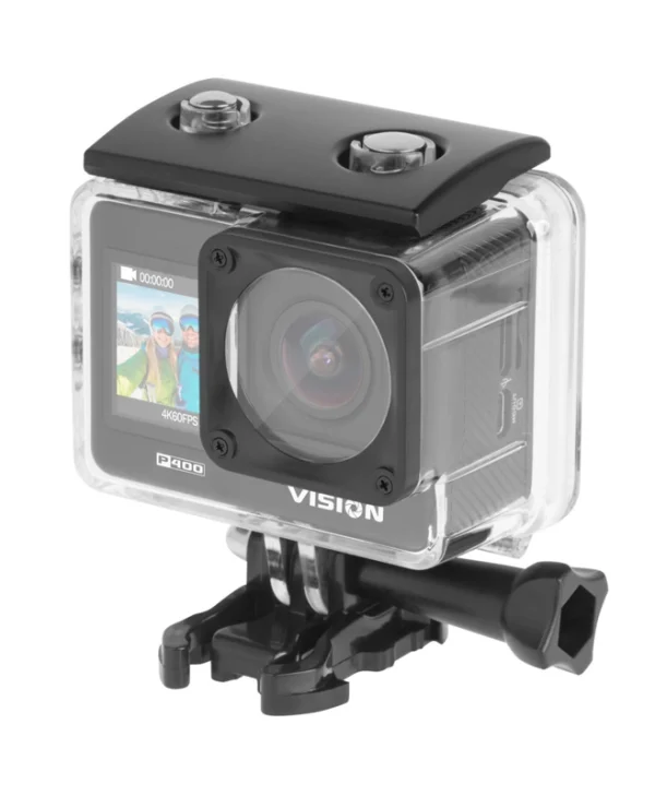 Kruger & Matz KM0292 Action Camera 4K Ultra HD με Οθόνη 2" και Wi-Fi Μαύρη