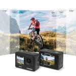 Kruger & Matz KM0292 Action Camera 4K Ultra HD με Οθόνη 2" και Wi-Fi Μαύρη - Image 4