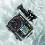 Kruger & Matz KM0292 Action Camera 4K Ultra HD με Οθόνη 2" και Wi-Fi Μαύρη - Image 8