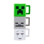 Paladone Minecraft Κούπα Πλαστική Πολύχρωμη 250ml 3τμχ PP9459MCF
