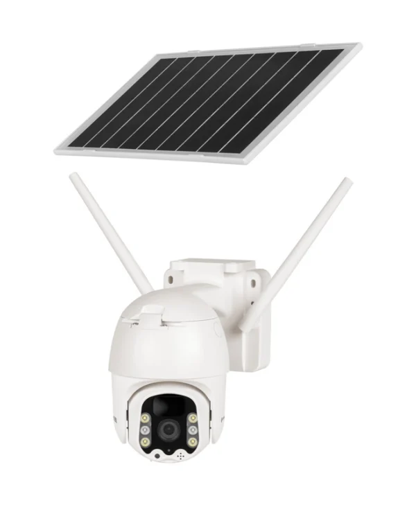 Kruger & Matz Connect C100 IP Κάμερα Παρακολούθησης 4G Full HD+ 2.3MP Αδιάβροχη Μπαταρίας με Αμφίδρομη Επικοινωνία KM2214.1