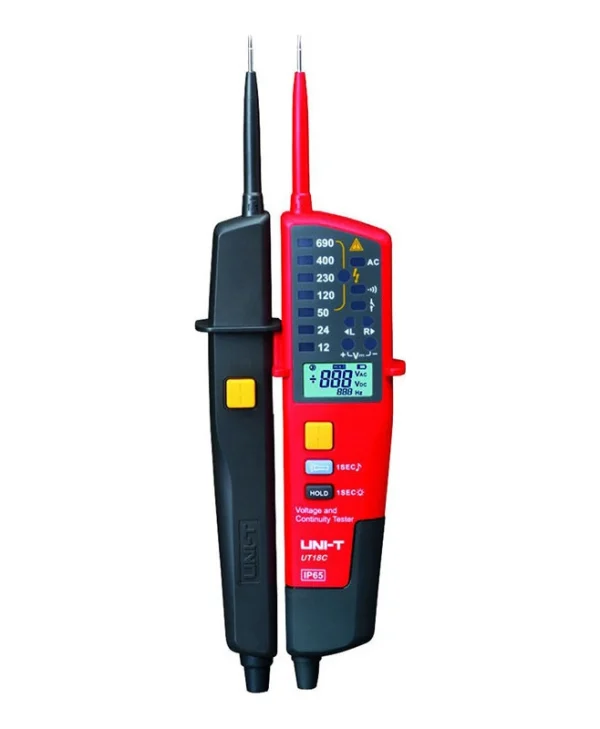 Uni-T Ανιχνευτής Τάσης UT18C AC/DC με Εύρος Μέτρησης 12 - 690V MIE0195