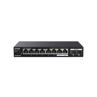 Tenda TEM2010X Unmanaged L2 Switch με 8 Θύρες Gigabit (1Gbps) Ethernet και 2 SFP Θύρες