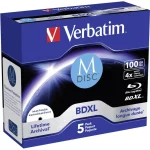 Verbatim Εγγράψιμα BD-R 4x 100GB 5τμχ 43834