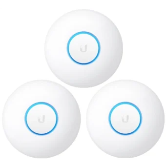 Ubiquiti UniFi nanoHD Access Point Wi‑Fi 5 Dual Band (2.4 & 5GHz) σε Τριπλό Kit UAP-nanoHD-3