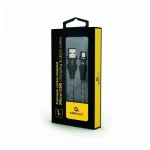 Cablexpert Braided USB 2.0 to micro USB Cable Μαύρο 1m (CC-USB2B-AMMBM-1M-BW) CC-USB2B-AMmBM-1M-BW - Image 3