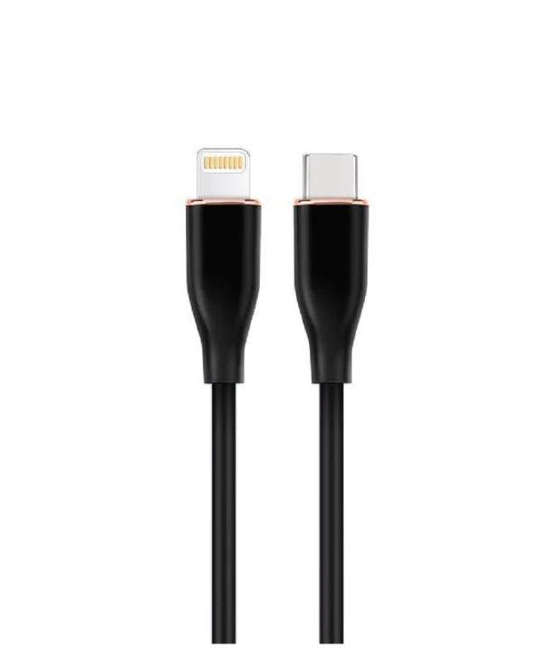 Gembird USB-C to Lightning Cable 20W Μαύρο 1.5m (CC-USB2S-CM8PM-1.5M-BK)