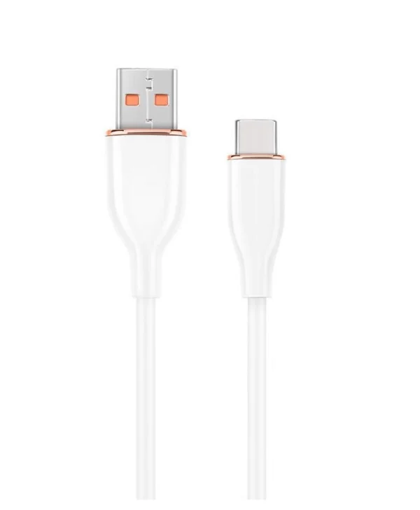 Gembird 1.5m White Usb-a 2.0 To Usb Type C Silicone Cable Gembird Cc-usb2s-amcm-1.5m-w CC-USB2S-AMCM-1.5M-W