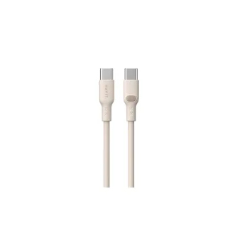 Havit USB 2.0 Cable USB-C male - USB-C 100W PD Μπεζ 2m CB6284 CB6284 2.0m