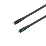 Havit LED USB-C to Lightning Cable Μαύρο 1m (CB6255) - Image 3