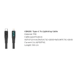 Havit LED USB-C to Lightning Cable Μαύρο 1m (CB6255) - Image 4