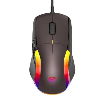 Havit MS959S RGB Gaming Ποντίκι 8000 DPI Καφέ